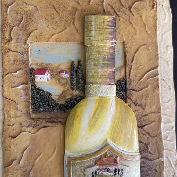 Beautiful Italian style wine wall decor - Picture 5 of 11